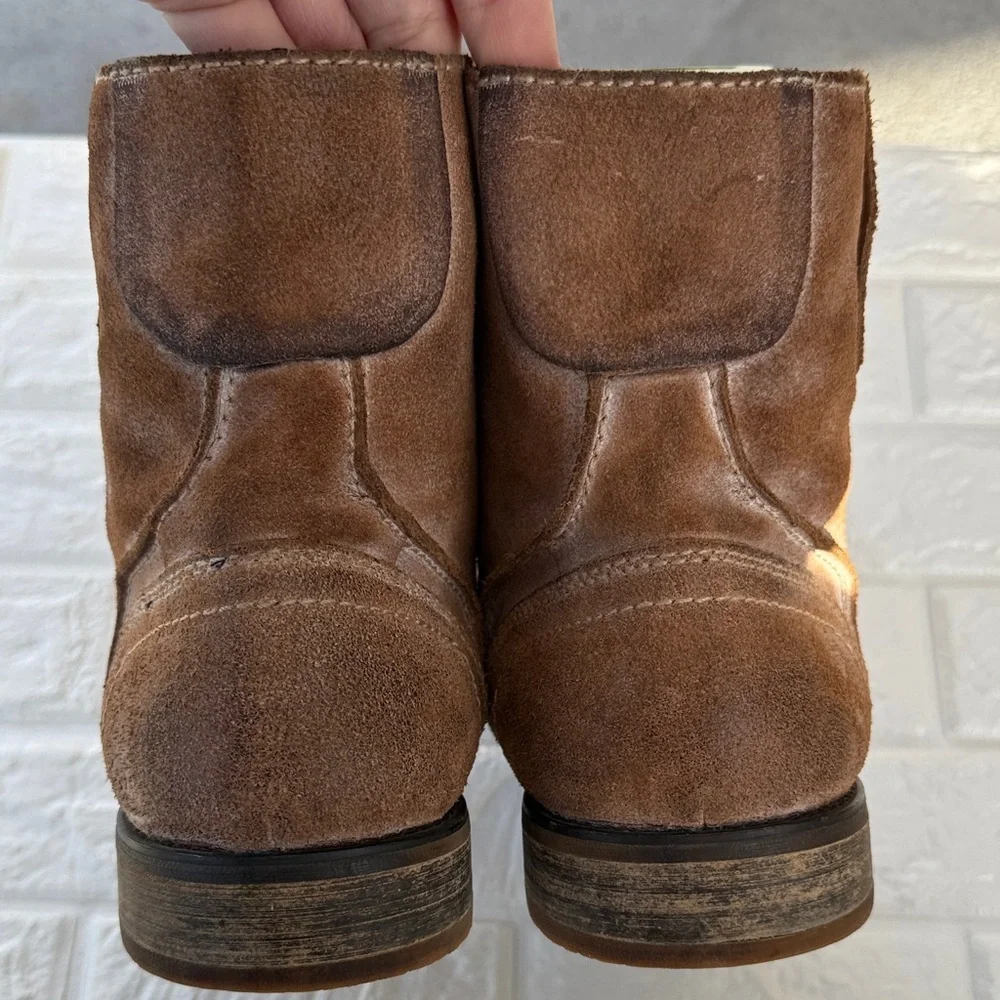 BED STU Men's Revolution Boots leather suede 9.5